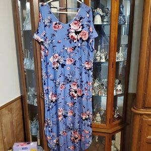 *CH* NWT LuLaRoe Macy Maxi Dress